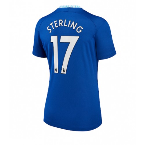 Dres Chelsea Raheem Sterling #17 Domaci za Žensko 2022-23 Kratak Rukav